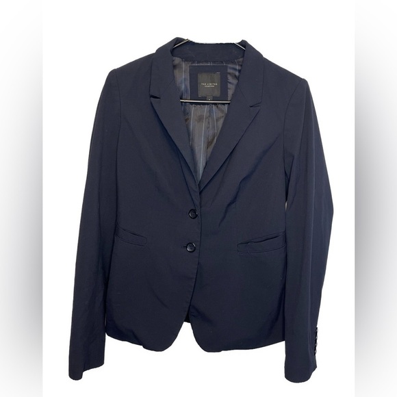The Limited Collection Navy Blue Blazer SZ 4 - Picture 4 of 11